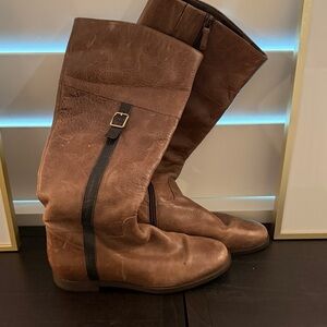 Cole Haan Brown Leather Winter Boots